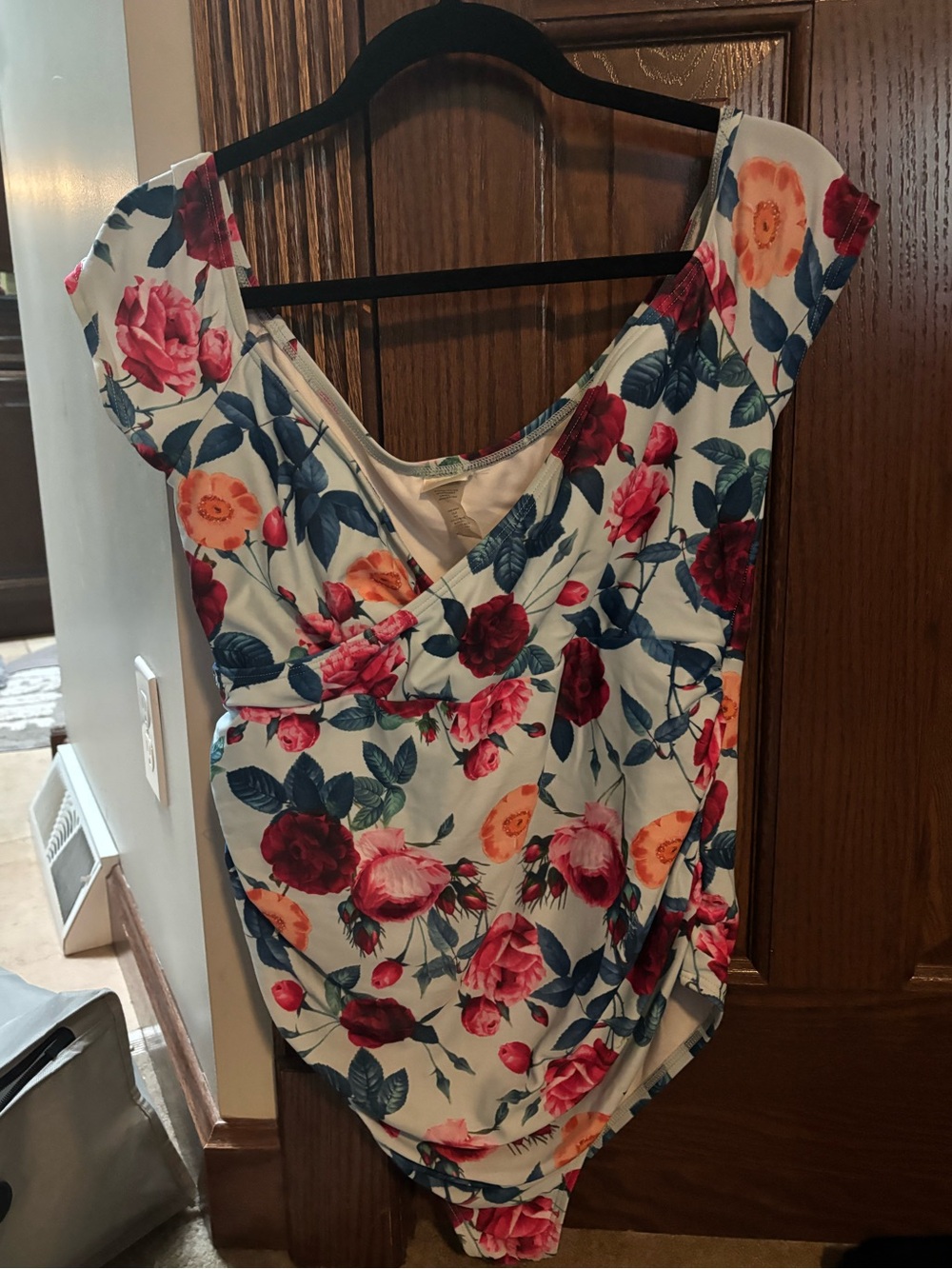 Pink Blush Maternity Swimsuif